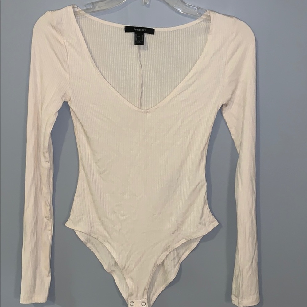 Forever 21 long sleeve bodysuit